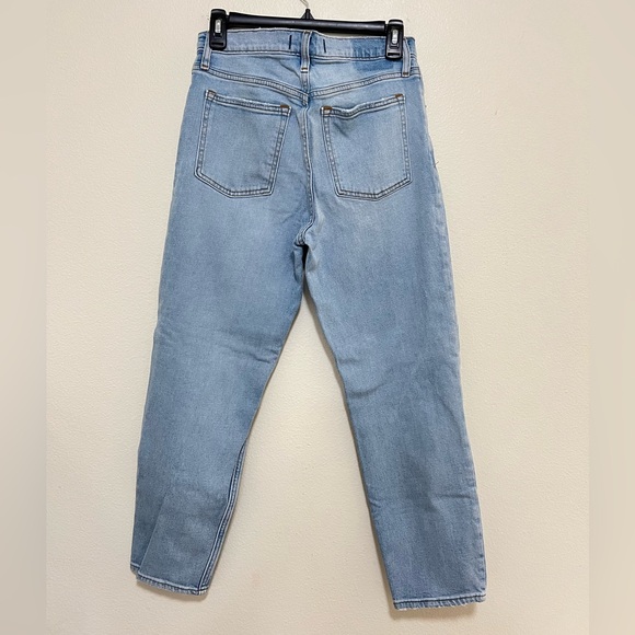 Abercrombie & Fitch Light Blue Distressed Jeans - Picture 3 of 3